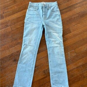 Madewell Slim Demi-Boot Jeans Size 24